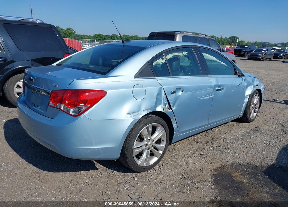 2011 CHEVROLET CRUZE LTZ VIN: 1G1PH5S95B7132643