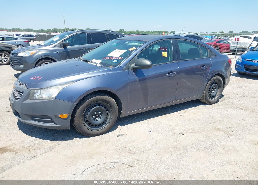 2013 CHEVROLET CRUZE LS AUTO VIN: 1G1PA5SH5D7254367