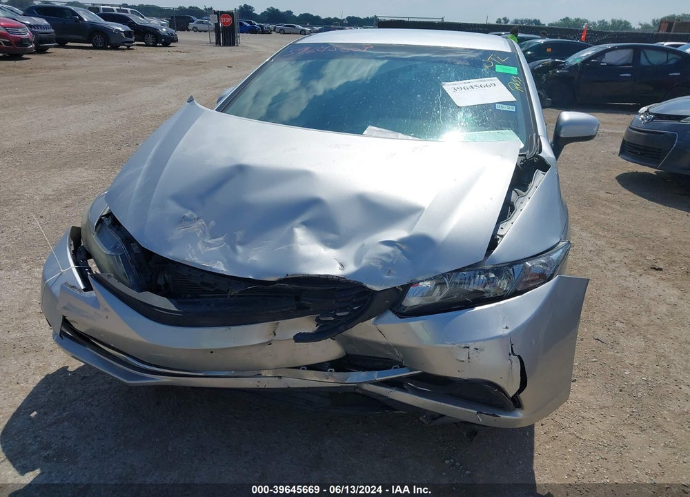 2014 HONDA CIVIC LX VIN: 2HGFB2F53EH527344