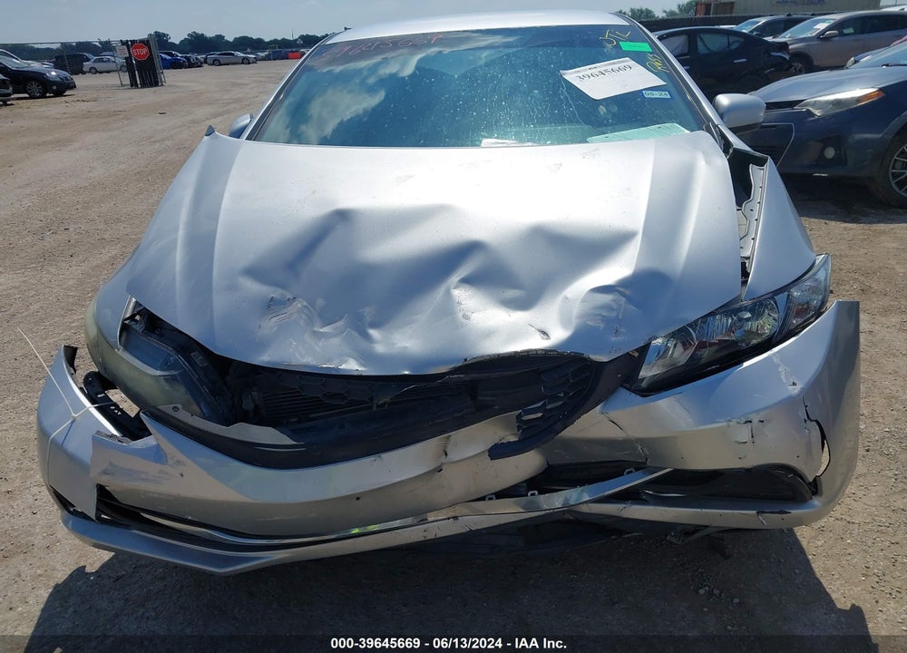 2014 HONDA CIVIC LX VIN: 2HGFB2F53EH527344