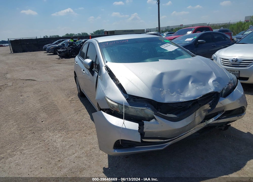 2014 HONDA CIVIC LX VIN: 2HGFB2F53EH527344