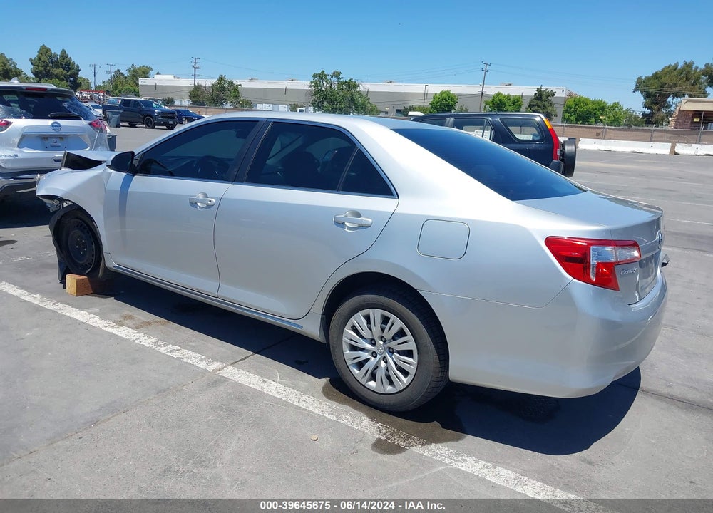 2013 TOYOTA CAMRY LE VIN: 4T1BF1FK7DU231994