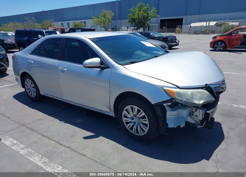 2013 TOYOTA CAMRY LE VIN: 4T1BF1FK7DU231994
