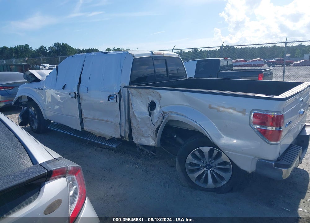 2014 FORD F-150 LARIAT VIN: 1FTFW1ET2EFA99748