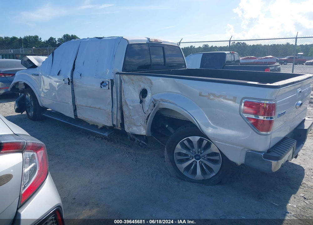 2014 FORD F-150 LARIAT VIN: 1FTFW1ET2EFA99748