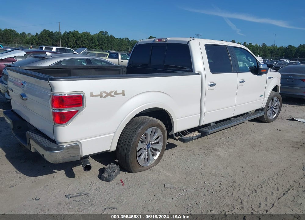 2014 FORD F-150 LARIAT VIN: 1FTFW1ET2EFA99748