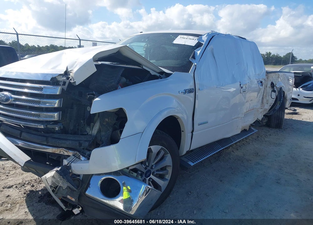 2014 FORD F-150 LARIAT VIN: 1FTFW1ET2EFA99748