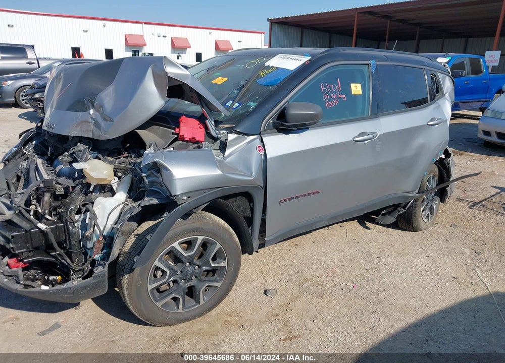 2020 JEEP COMPASS TRAILHAWK 4X4 VIN: 3C4NJDDB9LT163159