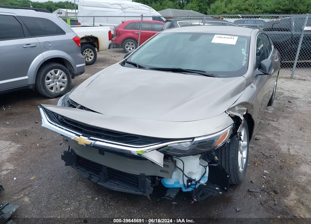 2022 CHEVROLET MALIBU FWD LS VIN: 1G1ZB5ST6NF207866