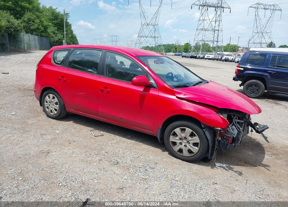2011 HYUNDAI ELANTRA TOURING GLS VIN: KMHDB8AE9BU121587