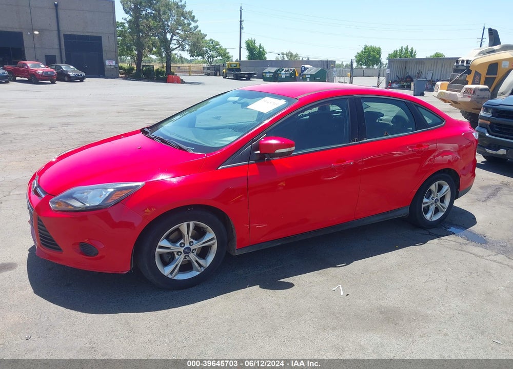2014 FORD FOCUS SE VIN: 1FADP3F26EL271874