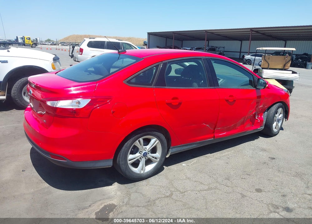 2014 FORD FOCUS SE VIN: 1FADP3F26EL271874