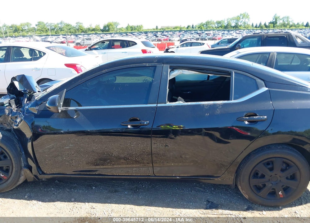 2022 NISSAN SENTRA S XTRONIC CVT VIN: 3N1AB8BV8NY282698