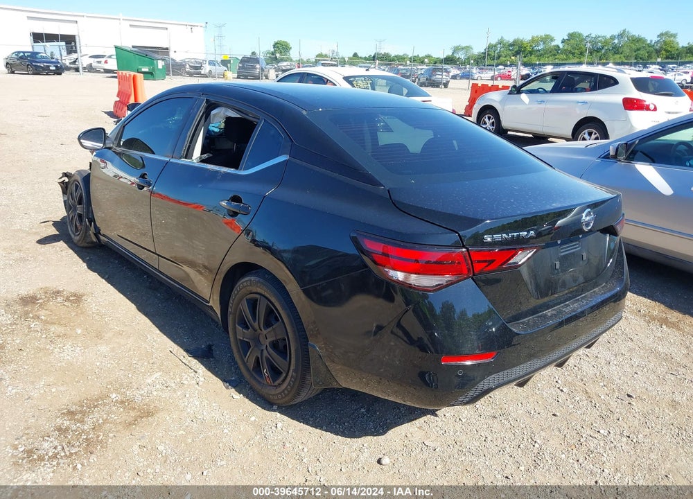 2022 NISSAN SENTRA S XTRONIC CVT VIN: 3N1AB8BV8NY282698