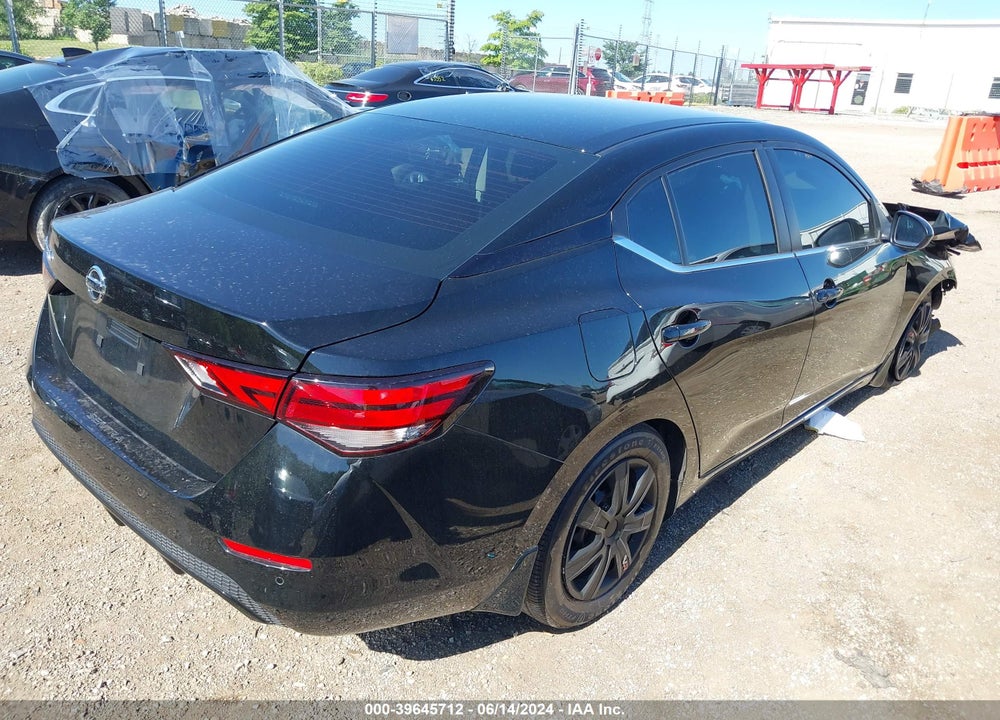 2022 NISSAN SENTRA S XTRONIC CVT VIN: 3N1AB8BV8NY282698