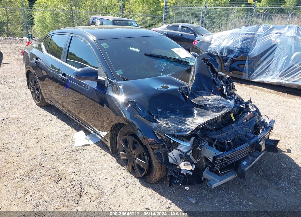 2022 NISSAN SENTRA S XTRONIC CVT VIN: 3N1AB8BV8NY282698