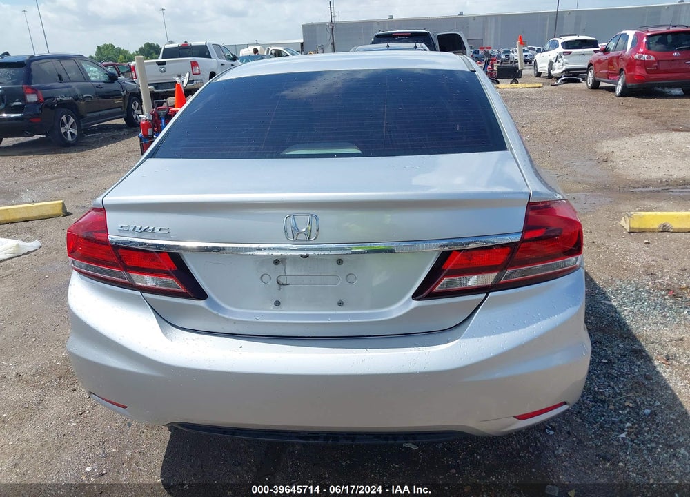 2015 HONDA CIVIC VIN: 19XFB2F88FE020557