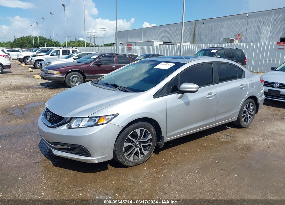 2015 HONDA CIVIC VIN: 19XFB2F88FE020557