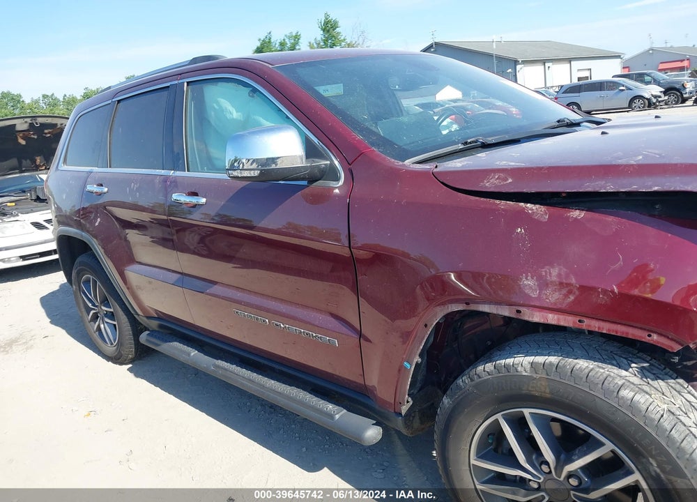 2019 JEEP GRAND CHEROKEE LIMITED 4X4 VIN: 1C4RJFBG1KC756648