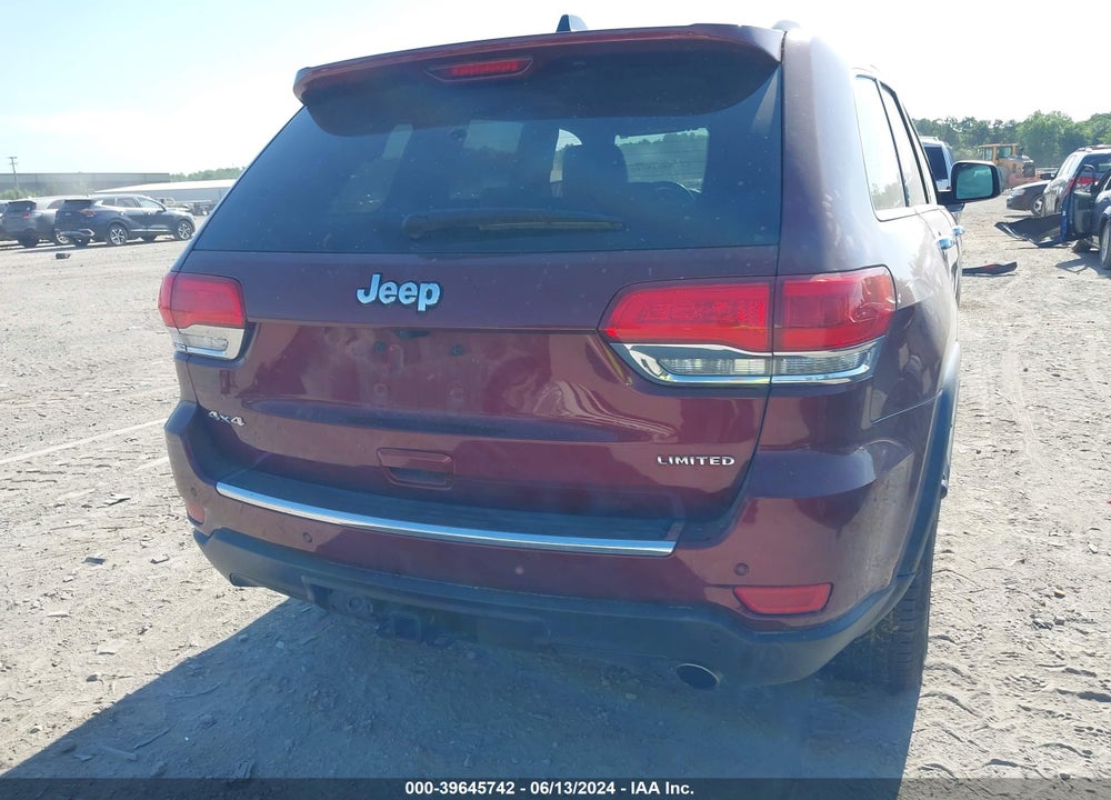 2019 JEEP GRAND CHEROKEE LIMITED 4X4 VIN: 1C4RJFBG1KC756648