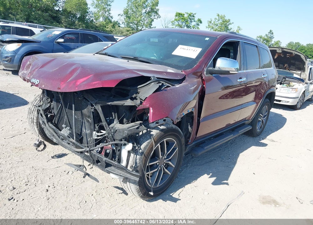2019 JEEP GRAND CHEROKEE LIMITED 4X4 VIN: 1C4RJFBG1KC756648