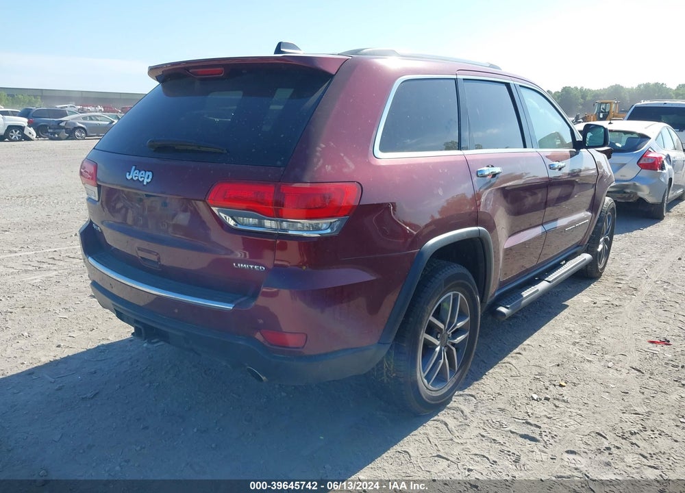 2019 JEEP GRAND CHEROKEE LIMITED 4X4 VIN: 1C4RJFBG1KC756648