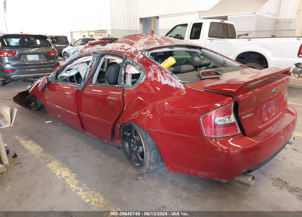 2005 SUBARU LEGACY 2.5GT LIMITED VIN: 4S3BL676354218270