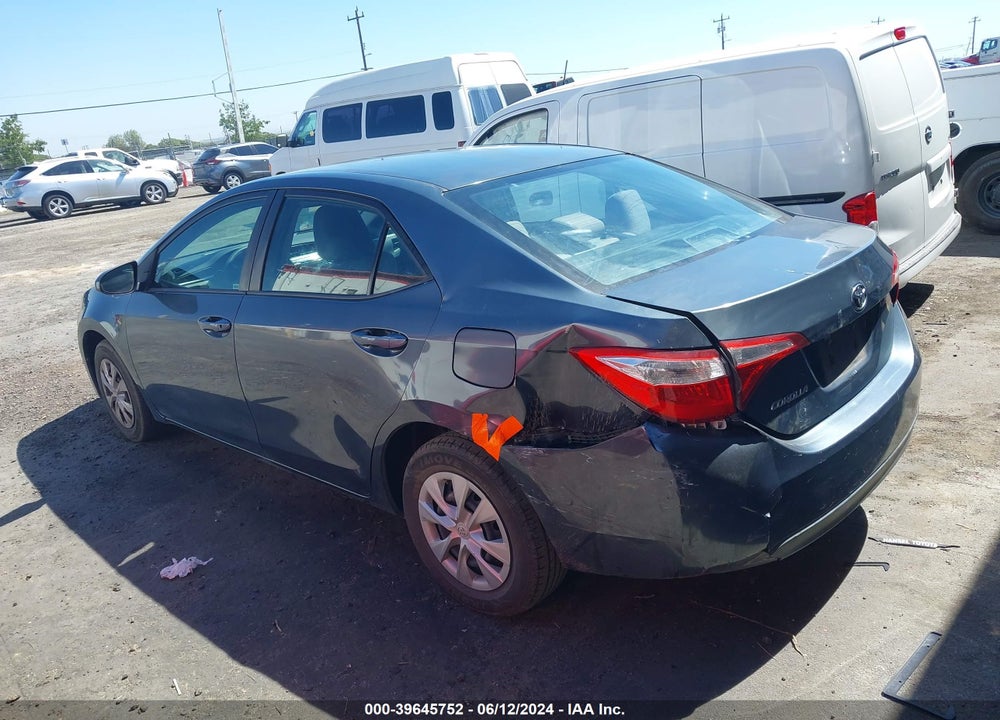 2015 TOYOTA COROLLA L VIN: 5YFBURHE7FP342190
