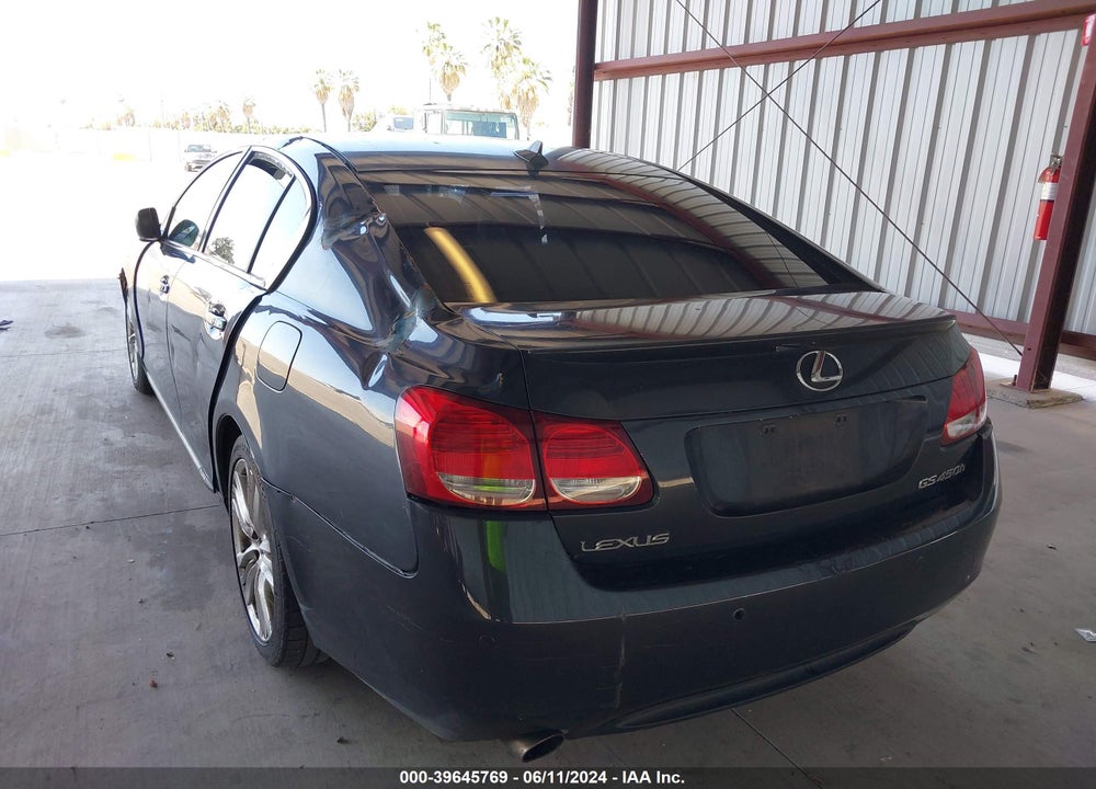 2007 LEXUS GS 450H VIN: JTHBC96S275005807