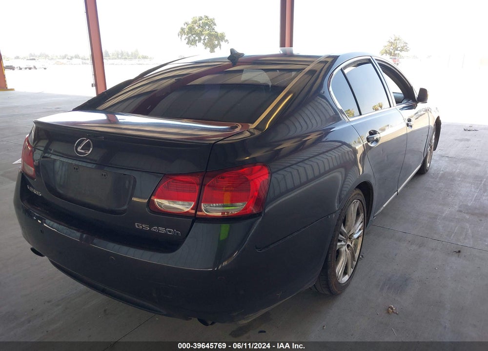 2007 LEXUS GS 450H VIN: JTHBC96S275005807