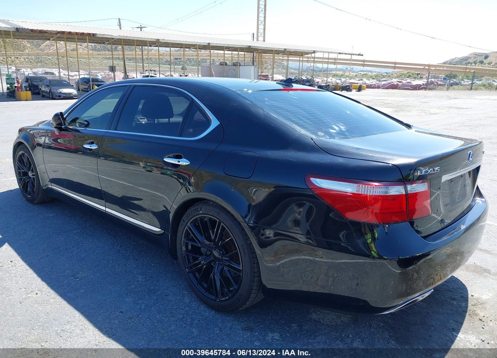 2008 LEXUS LS 460 L VIN: JTHGL46F085026376