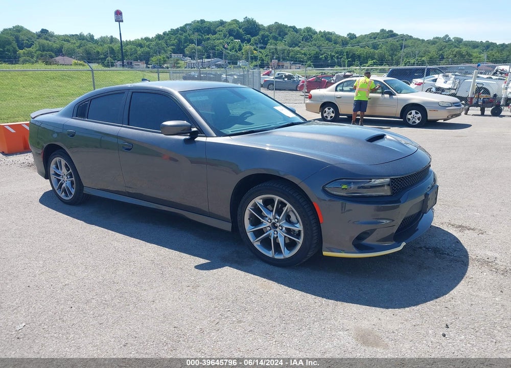 2022 DODGE CHARGER GT AWD VIN: 2C3CDXMG2NH259775