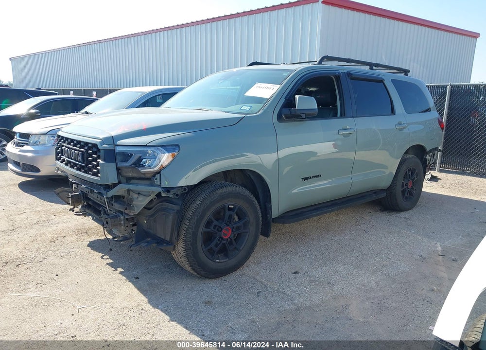 2021 TOYOTA SEQUOIA TRD PRO VIN: 5TDEY5B1XMS182312
