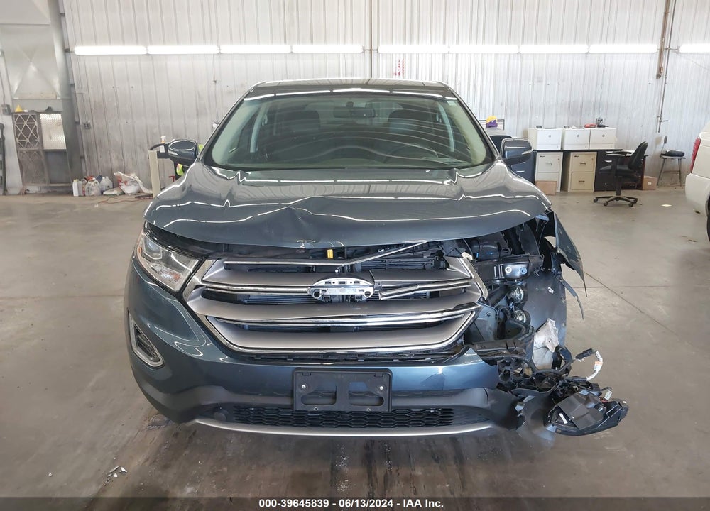2018 FORD EDGE SEL VIN: 2FMPK4J85JBB59273