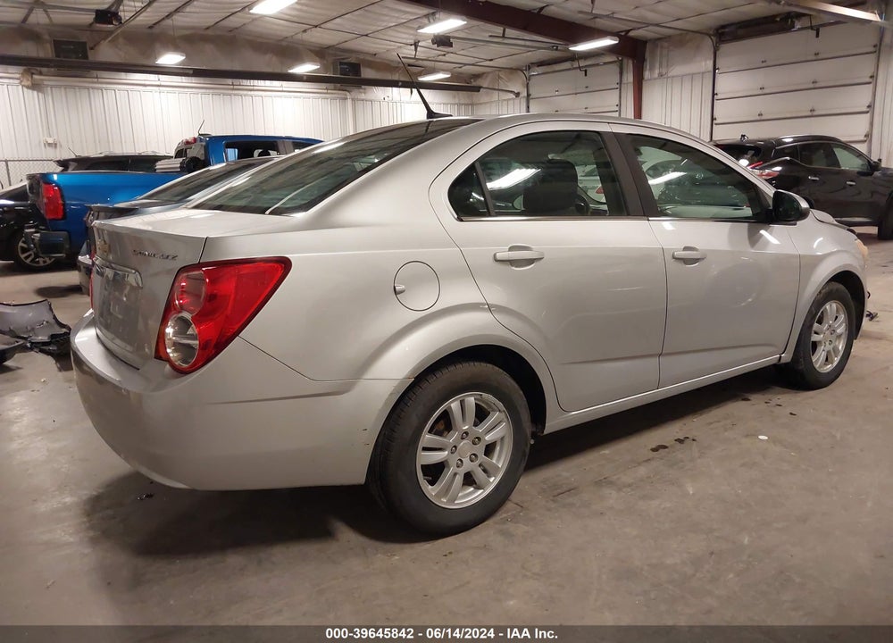 2013 CHEVROLET SONIC LT AUTO VIN: 1G1JC5SH8D4184056