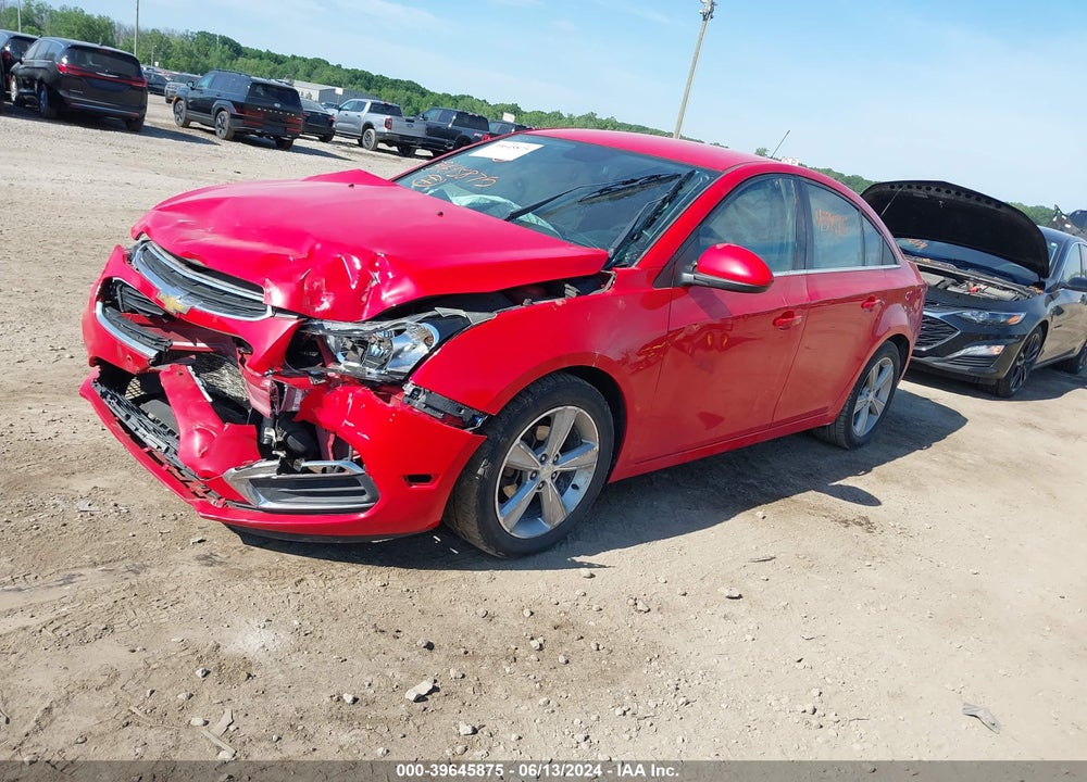 2015 CHEVROLET CRUZE 2LT AUTO VIN: 1G1PE5SB6F7205259