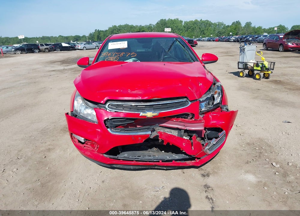 2015 CHEVROLET CRUZE 2LT AUTO VIN: 1G1PE5SB6F7205259