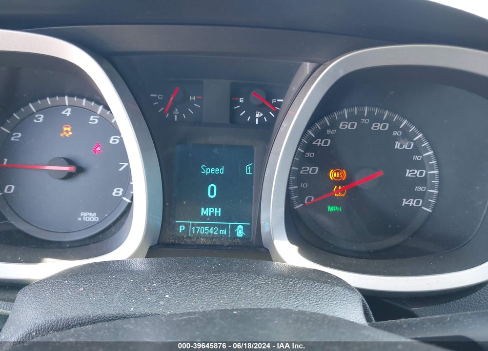 2012 CHEVROLET EQUINOX 1LT VIN: 2GNALDEK5C6170760