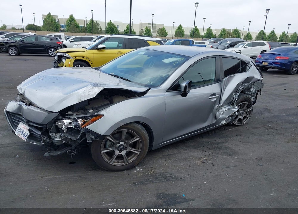 2016 MAZDA 3 I SPORT VIN: 3MZBM1J71GM239172