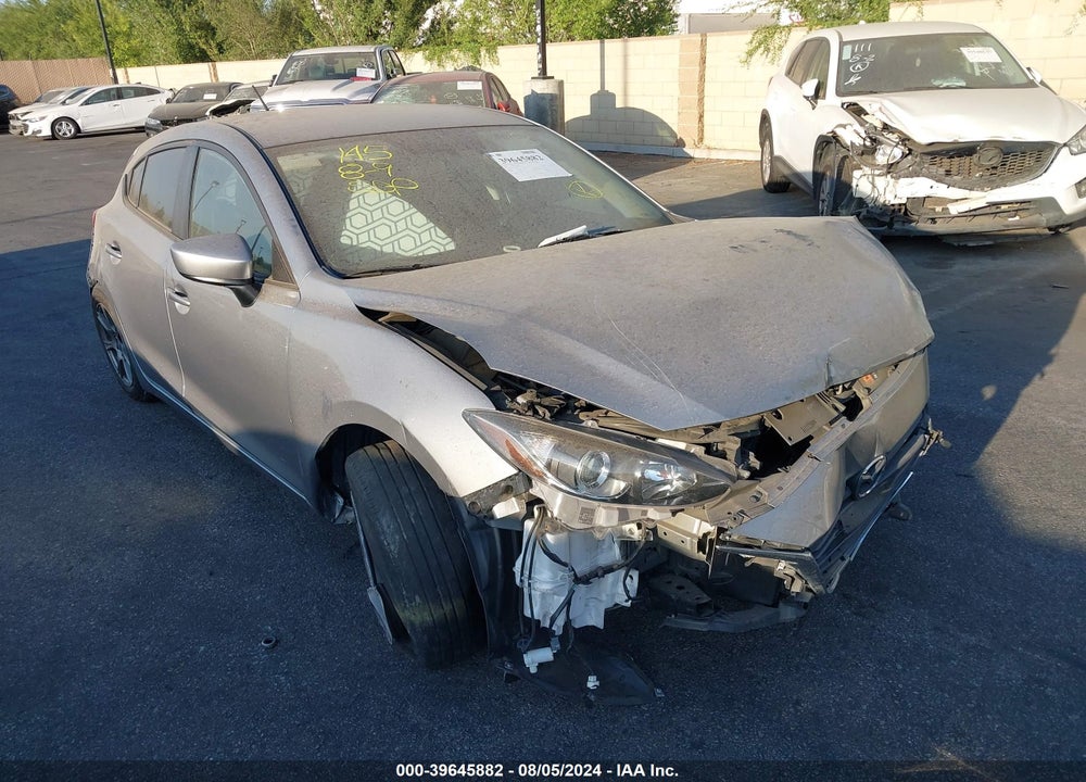 2016 MAZDA 3 I SPORT VIN: 3MZBM1J71GM239172