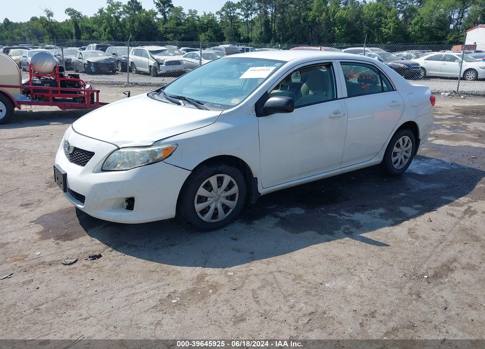 2009 TOYOTA COROLLA VIN: JTDBL40E799067688
