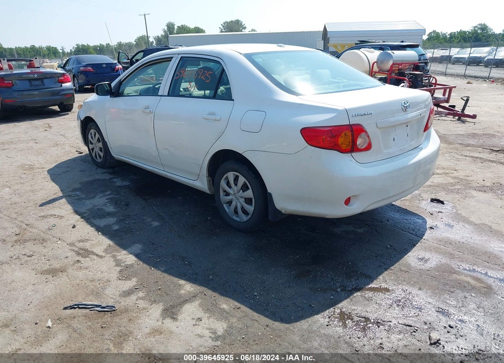 2009 TOYOTA COROLLA VIN: JTDBL40E799067688