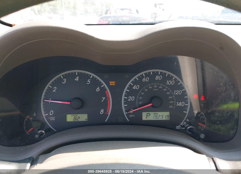 2009 TOYOTA COROLLA VIN: JTDBL40E799067688