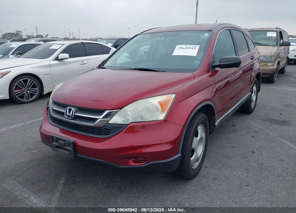 2011 HONDA CR-V LX VIN: 5J6RE3H37BL033355