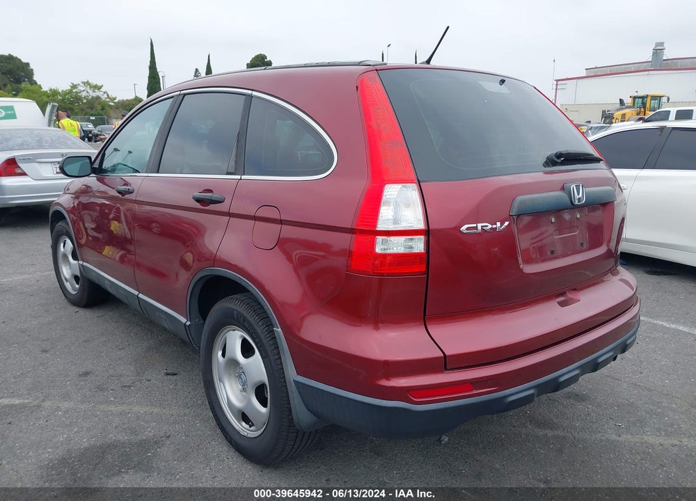 2011 HONDA CR-V LX VIN: 5J6RE3H37BL033355