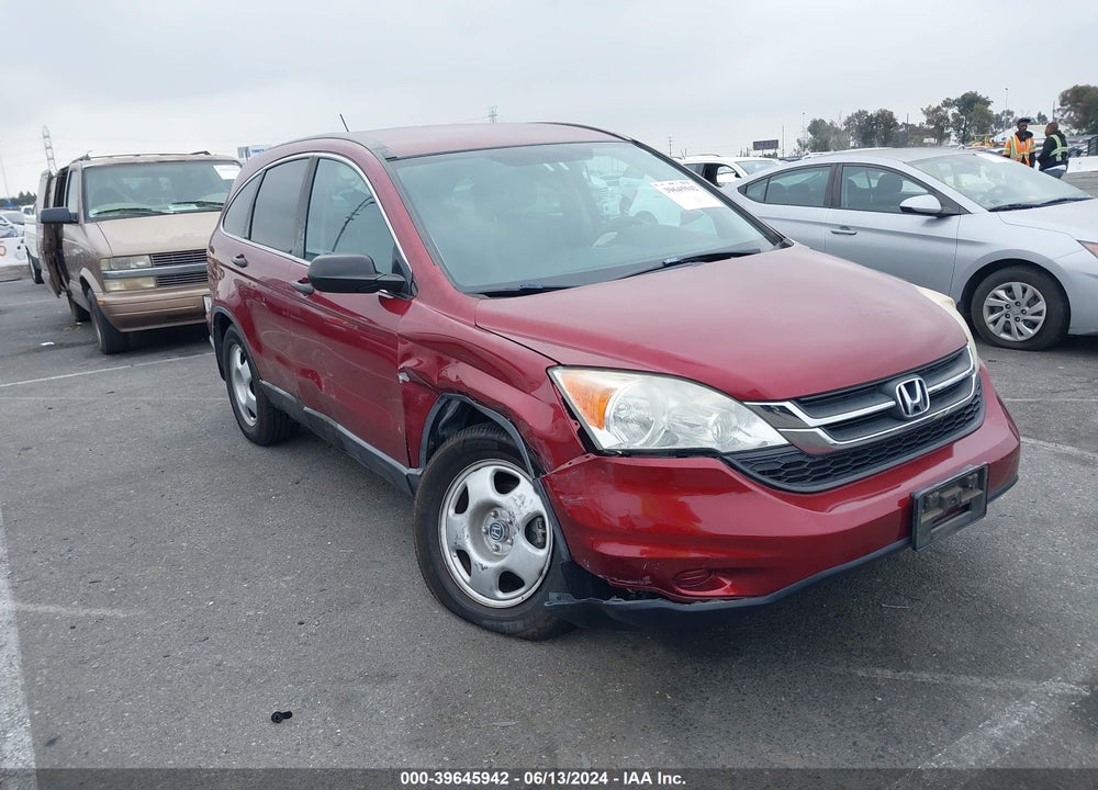 2011 HONDA CR-V LX VIN: 5J6RE3H37BL033355