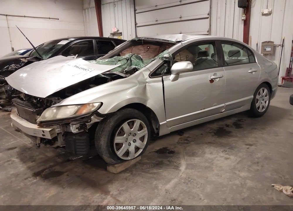 2010 HONDA CIVIC LX VIN: 19XFA1F56AE054024