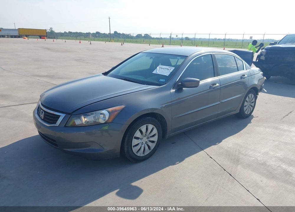 2009 HONDA ACCORD 2.4 LX VIN: 1HGCP26349A054027