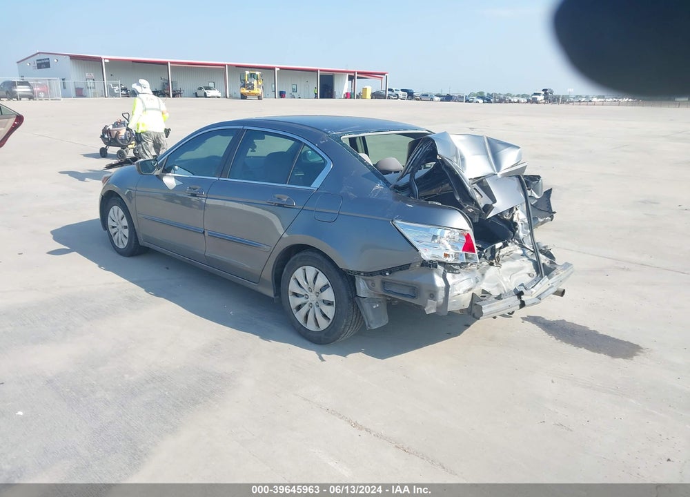 2009 HONDA ACCORD 2.4 LX VIN: 1HGCP26349A054027
