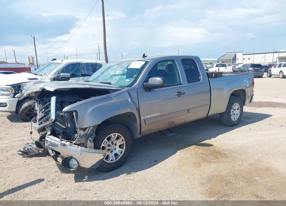 2008 GMC SIERRA 1500 SLE2 VIN: 2GTEK19J481303803